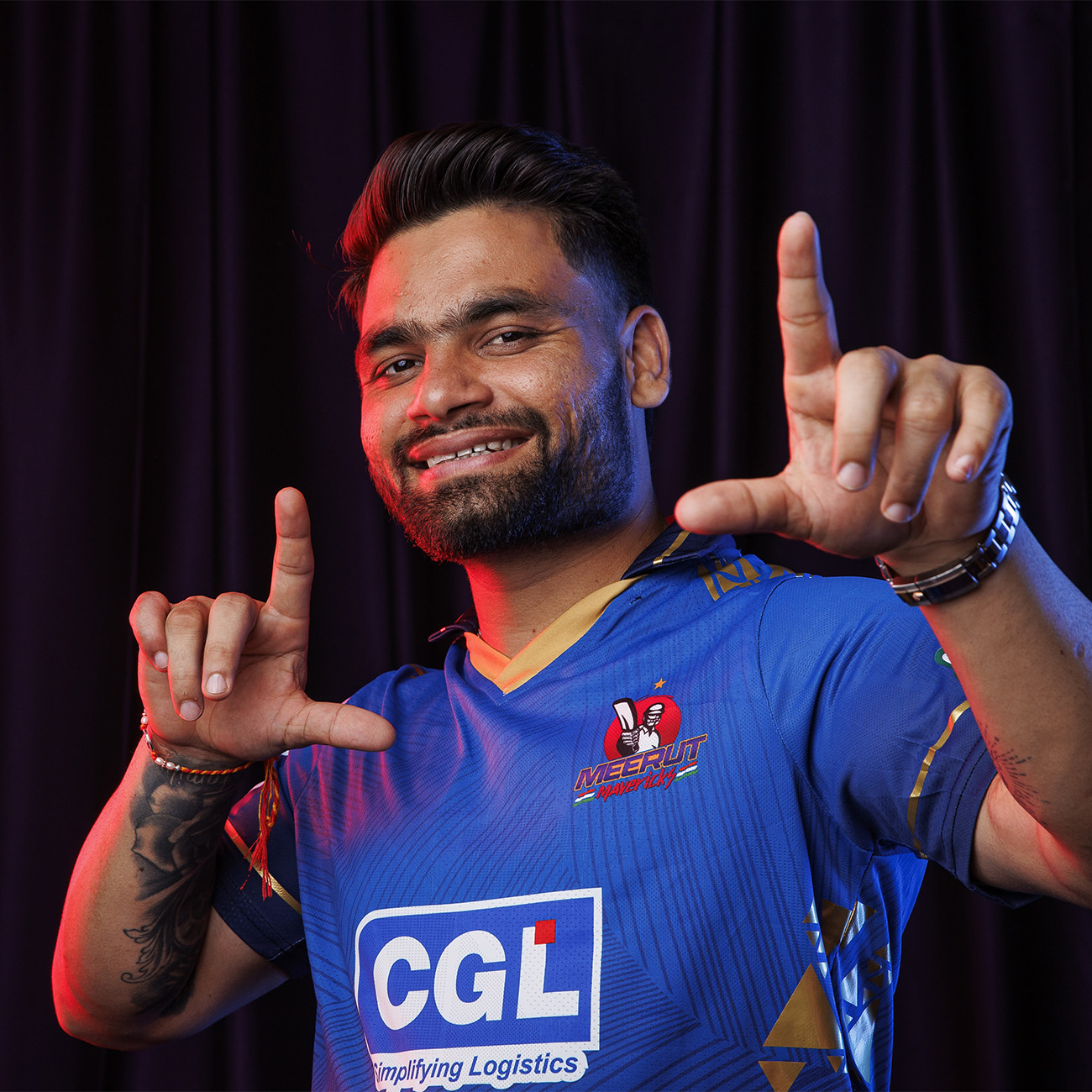 IPL, WPL, ISL, AFC, MLC, T10, Indian Cricket team, & HHIL 2025 Star Portraits by Saikat Das – India’s Top Sports Photographer.