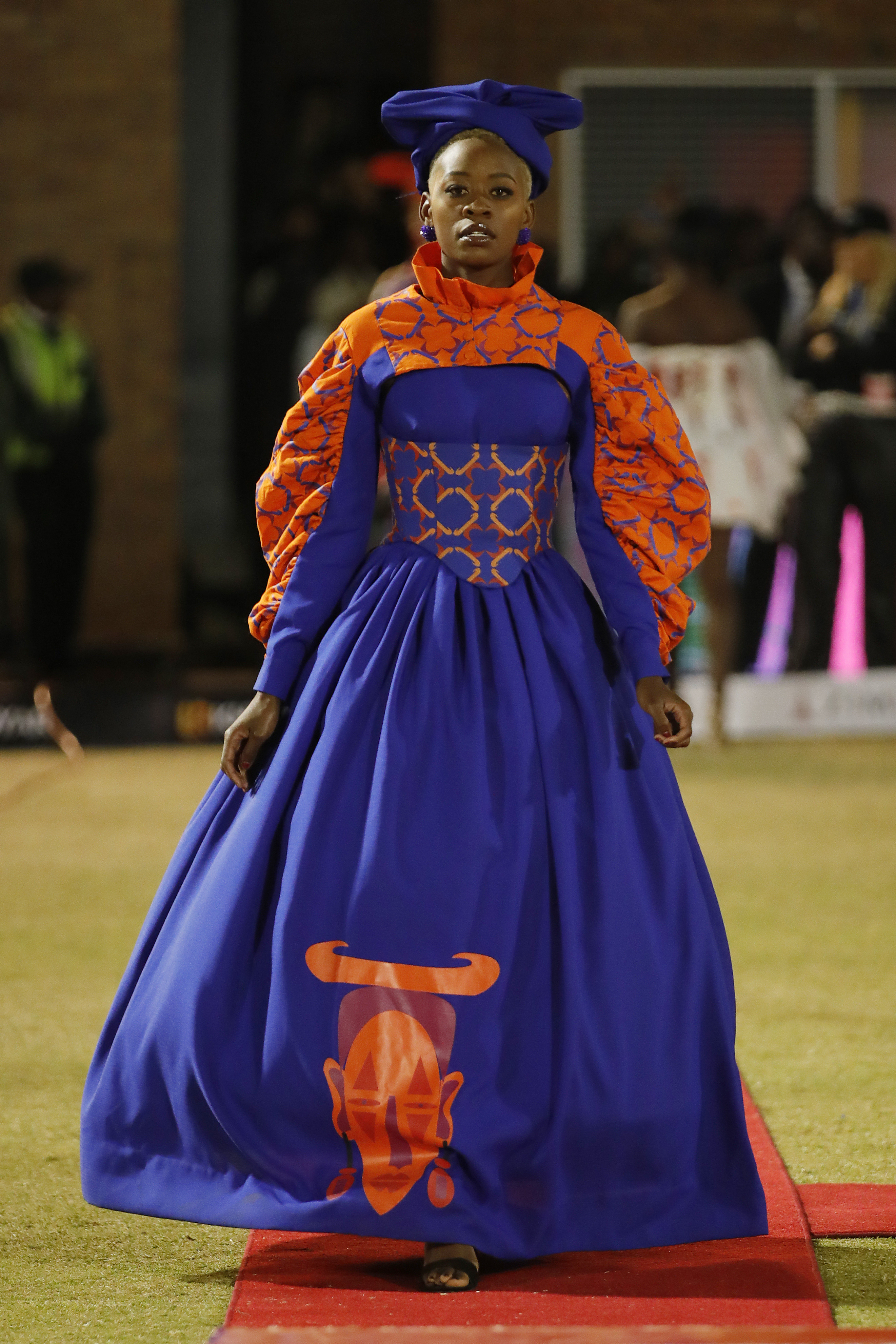 Fashion Show after Match during final match  of the Zim Afro T10 League between the Joburg Buffaloes and the Durban Qalandars at the Harare Sports Club in the Zimbabwe on the 29th July 2023Photo by Saikat Das / ACEIMAGES for Zim Afro T10